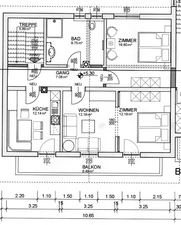 Appartement Birkheim Oetz Ngoại thất bức ảnh